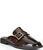 Born Mikah Leather Buckle Strap Loafer Mules - Image 1