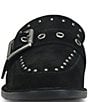 Born Mikah Suede Studded Buckle Strap Loafer Mules - Image 5