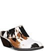 Born Monikah Cow Print Calf Hair Western Shooties - Image 1