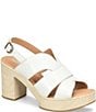 Born Nassau Leather Platform Sandals - Image 1