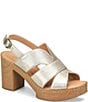 Born Nassau Leather Platform Sandals - Image 1