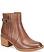 Born Reis Leather Booties - Image 1