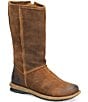 Born Salee Distressed Suede Mid Calf Boots - Image 1