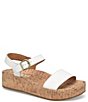 Born Sari Leather Cork Platform Sandals | Dillard's