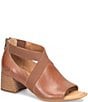 Born Searing Leather Stretch Elastic Shooties - Image 1