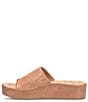 Born Sharr Leather Platform Thong Sandals | Dillard's