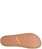 Color:White - Image 6 - Sharr Leather Platform Thong Sandals