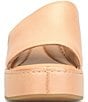 Born Shilo Leather Platform Wedge Slides, Color:Natural - Image 5