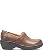 Color:Brown - Image 2 - Toby Duo Wedge Heel Clogs