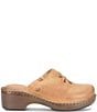 Born Torry Leather Flower Cut Out Clogs - Image 3