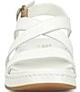 Born Victoria Leather Platform Wedge Sandals - Image 5