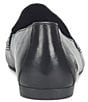 Color:Black - Image 3 - Branca Leather Slip-On Loafers