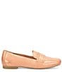 Color:Natural - Image 2 - Women's Branca Leather Slip-On Loafers