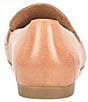 Color:Natural - Image 3 - Women's Branca Leather Slip-On Loafers