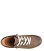 Color:Taupe Distress - Image 6 - Women's Paloma Nubuck Zip Lace-Up Sneakers