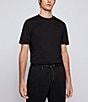 Color:Black - Image 1 - BOSS Big & Tall Thompson Short-Sleeve T-Shirt