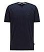 Color:Dark Blue - Image 1 - BOSS Big & Tall Thompson Short-Sleeve T-Shirt