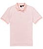 BOSS Bubble-Structure Short Sleeve Polo Shirt - Image 1