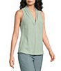 BOSS By Hugo Boss Bolaru V-Neck Sleeveless Blouse - Image 1