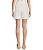 Hugo Boss BOSS By Hugo Boss Broderie Anglaise Flat Front Shorts, Color:White - Image 2