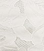 Hugo Boss BOSS By Hugo Boss Broderie Anglaise Flat Front Shorts, Color:White - Image 4