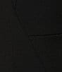 Color:Black - Image 3 - BOSS by Hugo Boss Dironah Italian Virgin Wool Crew Neck Cap Sleeve Sheath Dress