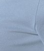 Color:Hydrangea - Image 4 - BOSS by Hugo Boss Efita Solid Knit Crew Neck Short Sleeve Shirt
