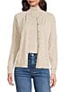 Hugo Boss BOSS by Hugo Boss Fipin Wool Knit Turtleneck Cap Sleeve Top, Color:Light Beige - Image 4
