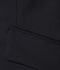 Hugo Boss BOSS by Hugo Boss Jabinalah Stretch Woven Notch Lapel Collar Long Sleeve One-Button Front Jacket, Color:Dark Blue - Image 5
