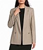 BOSS by Hugo Boss Jaleto Notch Lapel Collar Long Sleeve Double-Breasted Jacket - Image 1
