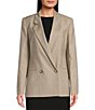 BOSS by Hugo Boss Jaleto Notch Lapel Collar Long Sleeve Double-Breasted Jacket - Image 4