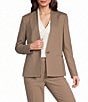 BOSS By Hugo Boss Jemma V-Neck Long Sleeve Blazer - Image 1