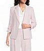 BOSS By Hugo Boss Jia Notch Lapel Bracelet Sleeve Blazer - Image 1