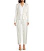 BOSS By Hugo Boss Jia Shawl Lapel Long Sleeve Tux Jacket - Image 3