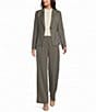 BOSS by Hugo Boss Jiah Wool Notch Lapel Collar Long Sleeve One-Button Coordinating Blazer - Image 4