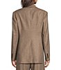 BOSS by Hugo Boss Jonahsa Peak Lapel Collar Long Sleeve Button-Front Blazer - Image 2