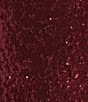 Hugo Boss BOSS By Hugo Boss Sequin Knit Contrast Midi Skirt, Color:Deep Ruby - Image 6