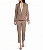 BOSS By Hugo Boss Tapria Flat Front Crop Pants - Image 3