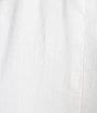 Color:White - Image 4 - BOSS by Hugo Boss Tasena Linen-Blend Coordinating Straight-Leg Belted Pants