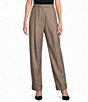 BOSS by Hugo Boss Tornara Woven Straight Turned-Up Hem Trouser Pant - Image 1