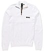 Hugo Boss BOSS Hydro Quarter-Zip Pullover, Color:White - Image 1