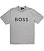 BOSS Iconic Logo Stretch Short Sleeve T-Shirt - Image 1