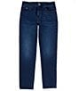 Color:Medium Blue - Image 1 - BOSS Maine3 Regular Fit Stretch Denim Jeans