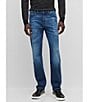Color:New Navy - Image 1 - BOSS Maine3 Regular Fit Stretch Jeans