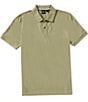 Hugo Boss BOSS Pallas Pima Cotton Short Sleeve Polo Shirt, Color:Medium Green - Image 1