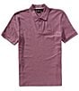Hugo Boss BOSS Pallas Pima Cotton Short Sleeve Polo Shirt, Color:Light Purple - Image 1
