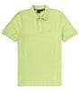 Color:Bright Green - Image 1 - BOSS Pallas Short Sleeve Polo Shirt