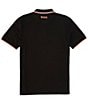 Color:Charcoal - Image 2 - BOSS Performance Stretch Paddy Pro Short Sleeve Polo Shirt