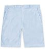 Color:Light Blue - Image 1 - BOSS Slim Fit Slice Stretch 8#double; Inseam Shorts
