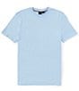 Color:Pastel Blue - Image 1 - BOSS Thompson Short Sleeve T-Shirt